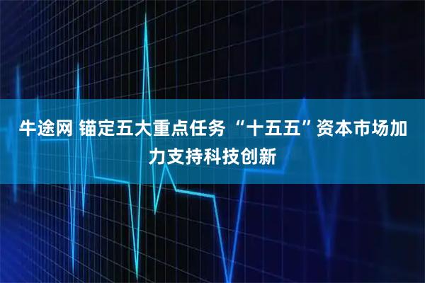 牛途网 锚定五大重点任务 “十五五”资本市场加力支持科技创新