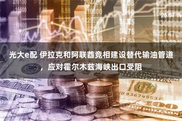 光大e配 伊拉克和阿联酋竞相建设替代输油管道，应对霍尔木兹海峡出口受阻